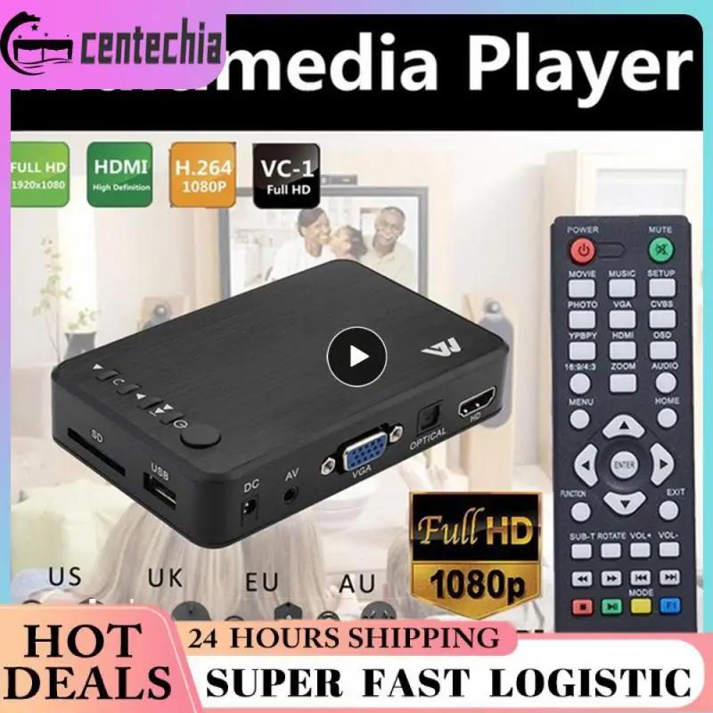ڵ TV Ʈ ̵ ÷̾, USB  HDD U ũ Ƽ̵ ̵ ÷̾ ڽ, VGA SD MKV H.265, SD MMC RMVB MP3